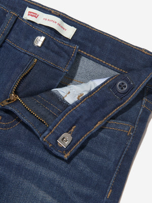 Levi's Girls 710 Super Skinny Jeans in Blue