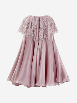 Maison Ava Girls Occasion Dress in Pink