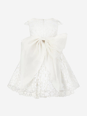 Maison Ava Girls Ariel Occasion Dress in Ivory