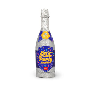 Legami - Maxi Silber Champagner Flasche Party Popper - Maxi Flasche Party Popper