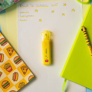 Legami - Meow Highlighter - Gelb