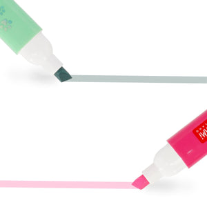 Legami - 6er Set Kitty Dual-Tip Textmarker - Miau