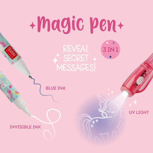 Legami - Unsichtbare Tinte Stift - Einhorn - Zauber Stift