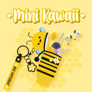 Legami - Bee Bozuk Para Cüzdanı Anahtarlıklı - Mini Kawaii