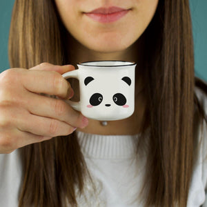 Legami - Seti 2 Coffee Cups - Panda - Espresso Two