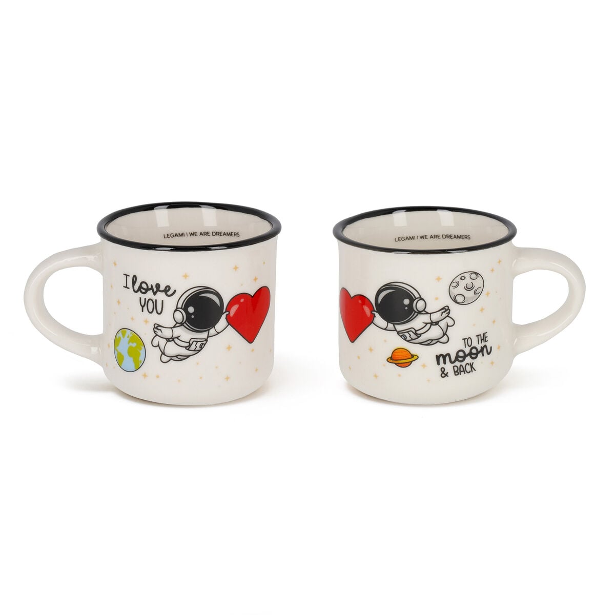 Legami - Seti 2 Coffee Cups - Uzay - Espresso Two
