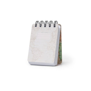 Legami - Lined Defter ile Illustrated Hard Kılıf - Seyahat Map - Jotter - Spiral-Bound