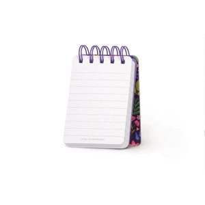 Legami - Liniertes Notizbuch mit illustriertem Hardcover - Blumen - Jotter - Spiralgebunden
