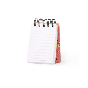 Legami - Liniert Notizbuch mit illustriertem Hardcover - Sushi Cat - Jotter - Spiralbindung