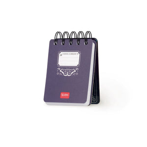 Legami - Lined Defter ile Illustrated Hard Kılıf - Moth - Jotter - Spiral-Bound