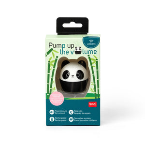 Legami - Panda Mini Kabelloser Freisprechlautsprecher - Lautstärke erhöhen