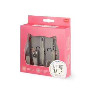 Legami - Kitty Manicure Kit - But First, Nails!