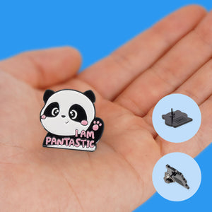 Legami - Panda Enamel Metal Pin - Pin Your Style!