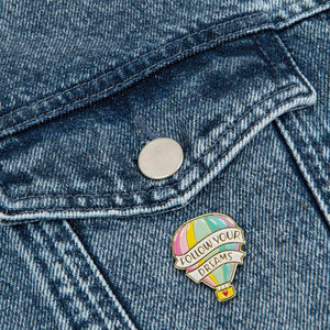 Legami - Heißluftballon Emaille Metallpin - Pinne Deinen Stil!