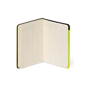 Legami - Notizbuch mit monochromem Softcover - Chartreuse - Mein Notizbuch