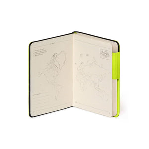 Legami - Defter ile Blank Pages ve Monochrome Yumuşak Kılıf - Chartreuse - My Defter