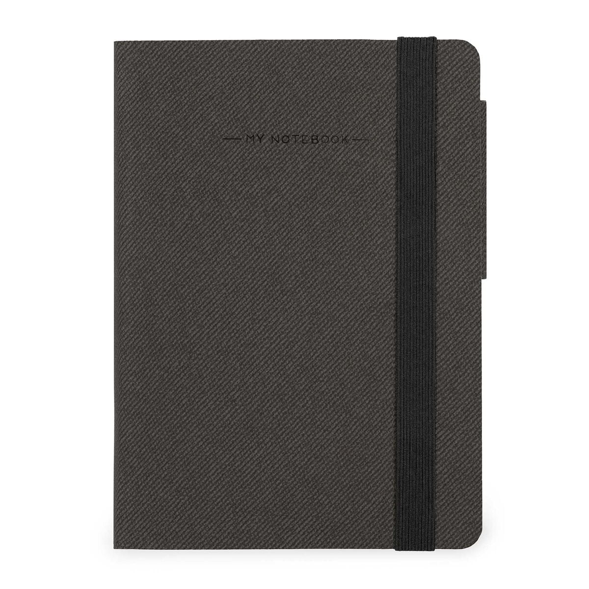 Legami - Defter ile Blank Pages ve Monochrome Yumuşak Kılıf - Deep Graphite - My Defter