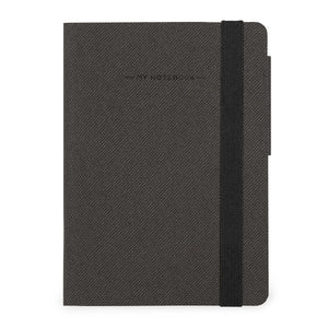 Legami - Defter ile Blank Pages ve Monochrome Yumuşak Kılıf - Deep Graphite - My Defter