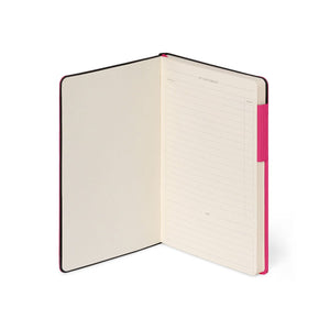 Legami - Defter ile Blank Pages ve Monochrome Yumuşak Kılıf - Raspberry - My Defter