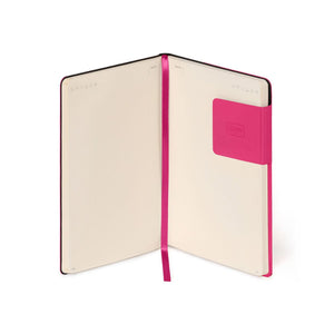 Legami - Defter ile Blank Pages ve Monochrome Yumuşak Kılıf - Raspberry - My Defter