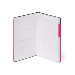 Legami - Dotted Defter ile Monochrome Yumuşak Kılıf - Raspberry - My Defter