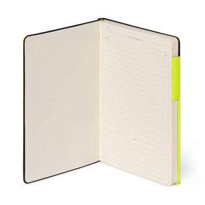 Legami - Lined Defter ile Monochrome Yumuşak Kılıf - Chartreuse - My Defter