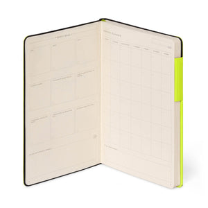 Legami - Lined Defter ile Monochrome Yumuşak Kılıf - Chartreuse - My Defter