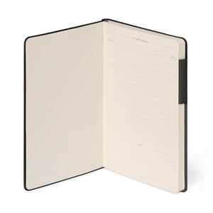 Legami - Defter ile Blank Pages ve Monochrome Yumuşak Kılıf - Deep Graphite - My Defter