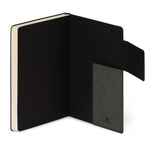 Legami - Defter ile Blank Pages ve Monochrome Yumuşak Kılıf - Deep Graphite - My Defter