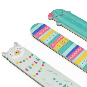 Legami - 3'lü Seti Llama Nail Files - Nails Before Males