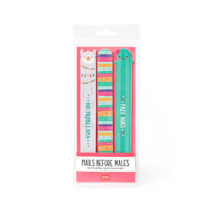 Legami - 3'lü Seti Llama Nail Files - Nails Before Males