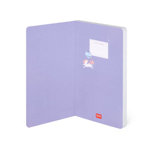 Legami - Lined Photo Defter ile Illustrated Hard Kılıf - Tek Boynuzlu At