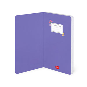 Legami - Lined Photo Notizbuch mit Illustrated Hard Hülle - Blumen