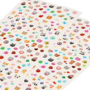 Legami - Cute Animals Nail Stickers
