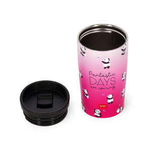 Legami - 275 ml Vakum Tumbler - Panda - Sıcak ve Soğuk