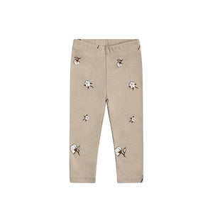 Organic Zoo Leggings - Cotton Field-Leggings-Cotton Field-0-6m | Natural Baby Shower