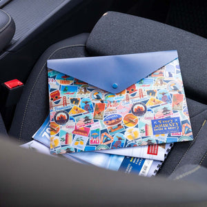 Legami - Document Folder - Fold & Order - Reise Stickers