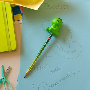 Legami - Stift mit Squishy Dino "Rooarrr!" - Für Langeweile