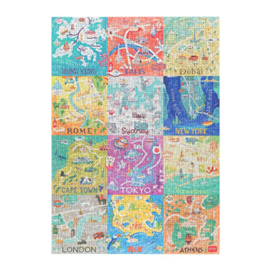 Legami - 1000-Teile Puzzle - Städte