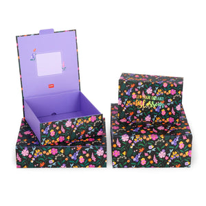 Legami - Medium Gift Box - Blumen - Einzelhandel Box
