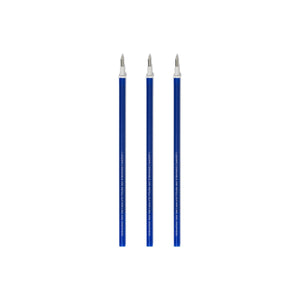 Legami - 3er Set Nachfüllbare Radierbarstifte - Blaue Tinte - Radierbare Stifte