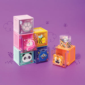 Legami - Stackable Desk Storage Box - Cutie Cube