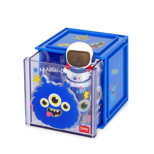 Legami - Stapelbare Schreibtisch-Aufbewahrungsbox - Cutie Cube