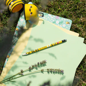 Legami - Recycled Papierstift - I Used to be a Newspaper - Bee
