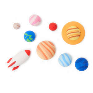 Legami - Sonnensystem - Set mit 9 Radierern