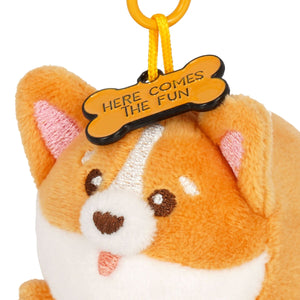 Legami - Corgi Pelüş Oyuncak Anahtarlık - Tiny Süper Yumuşak!