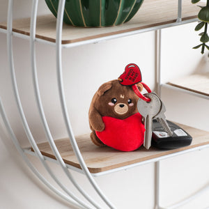 Legami - Teddy Bär Plüsch Schlüsselanhänger - Tiny Super Soft!