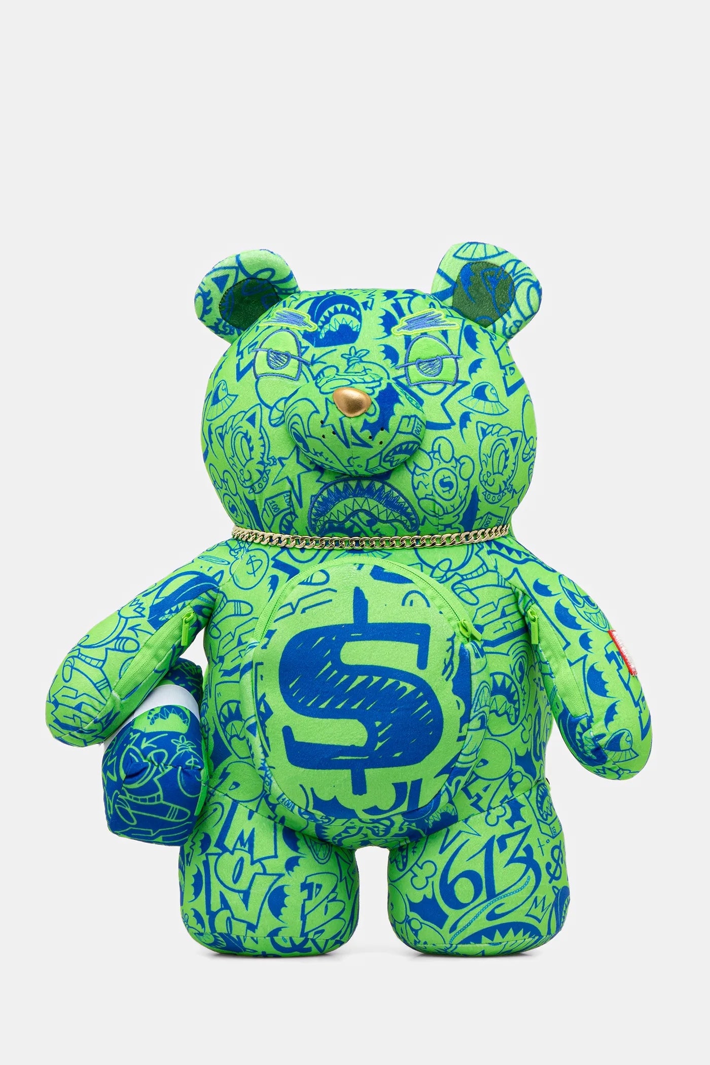Sprayground - Sprayground Rucksack in Grün, kleine Größe mit Print 910B7389NSZ