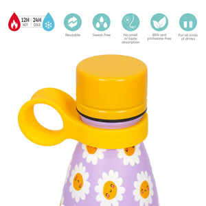 Legami - 500 ml Vakuumflasche - Daisy - Warm und Kalt
