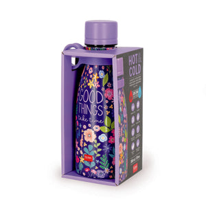 Legami - 300 ml Mini-Vakuumflasche - Blumen - Warm und Kalt